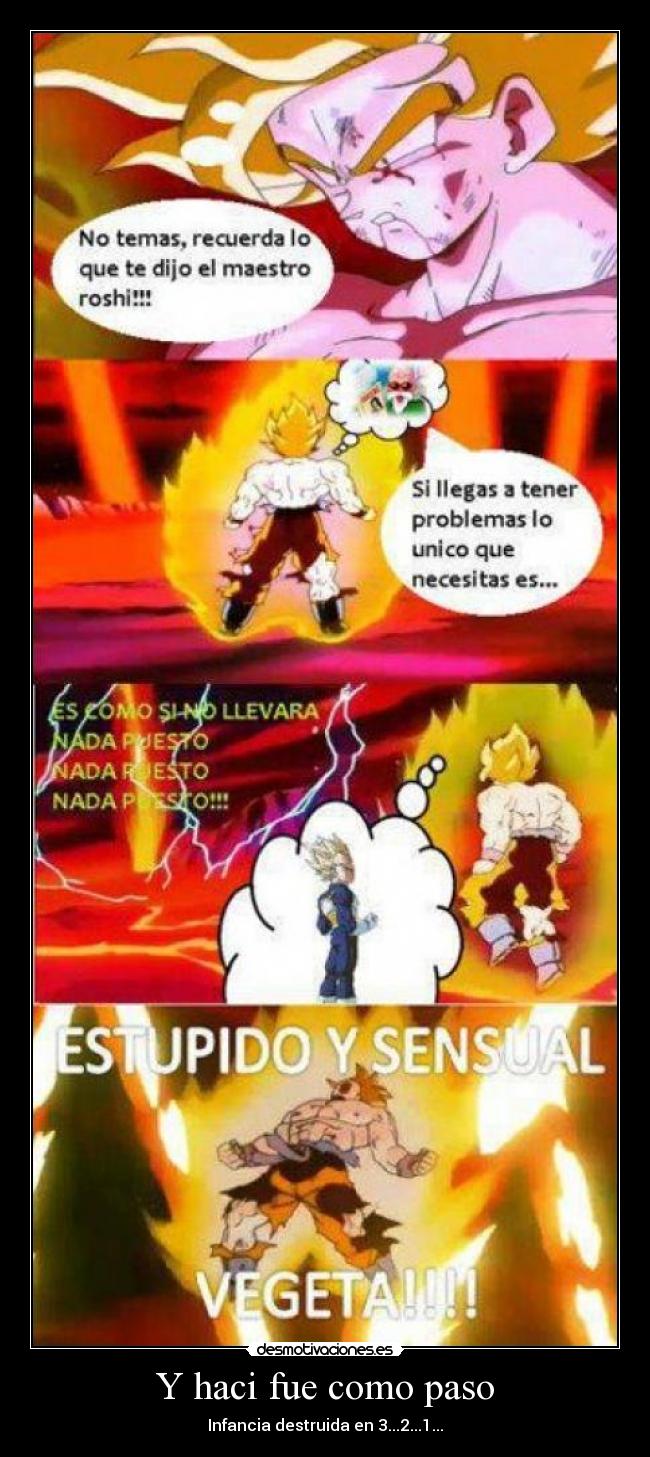 Y haci fue como paso - Infancia destruida en 3...2...1...