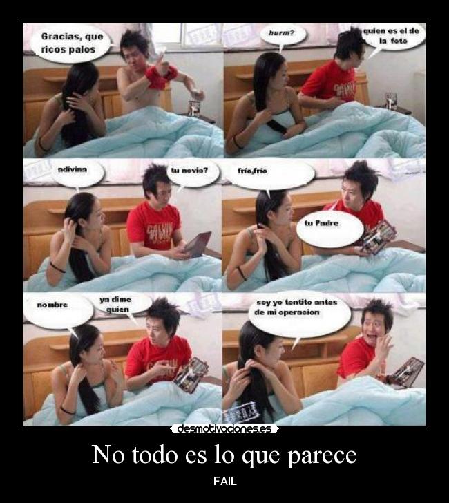 No todo es lo que parece - FAIL