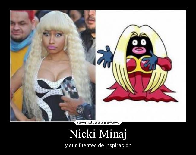 carteles nicki minaj desmotivaciones