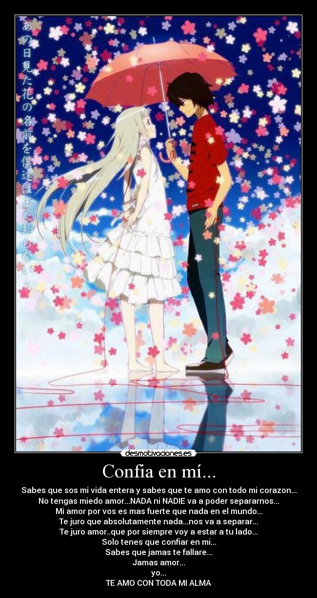 Confia en mí... -
