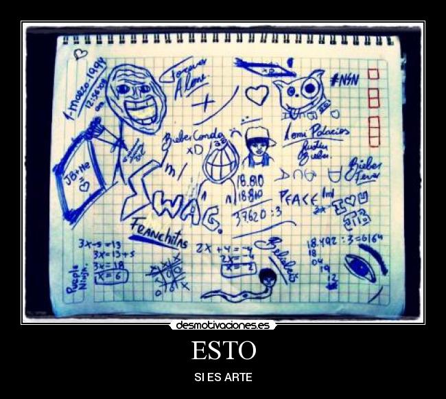 ESTO - SI ES ARTE