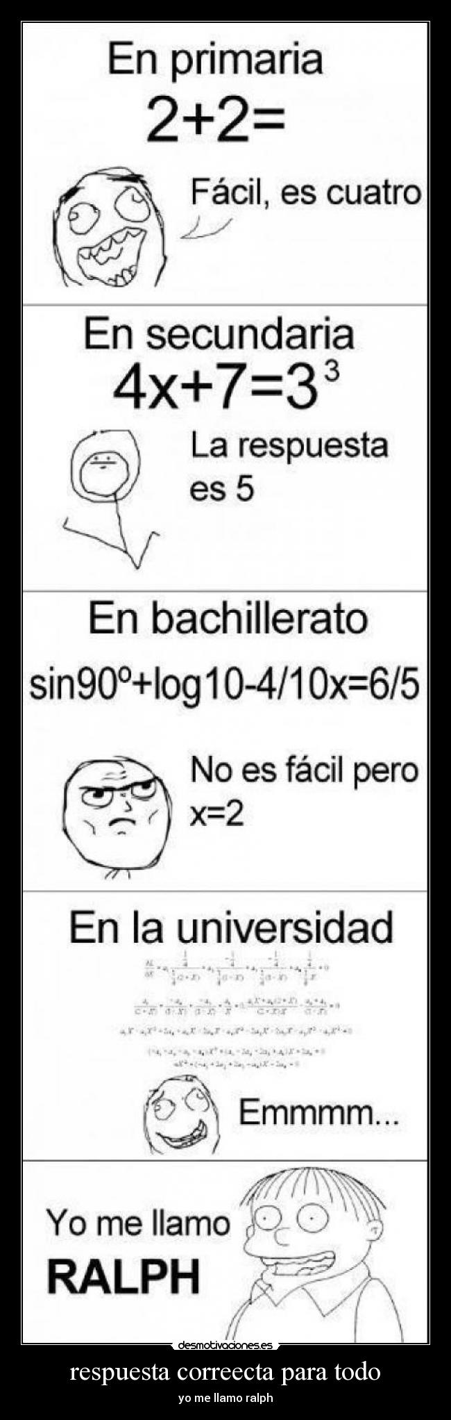 respuesta correecta para todo - yo me llamo ralph