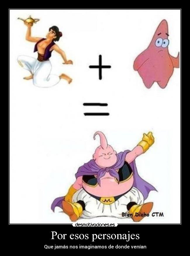 Por esos personajes - 