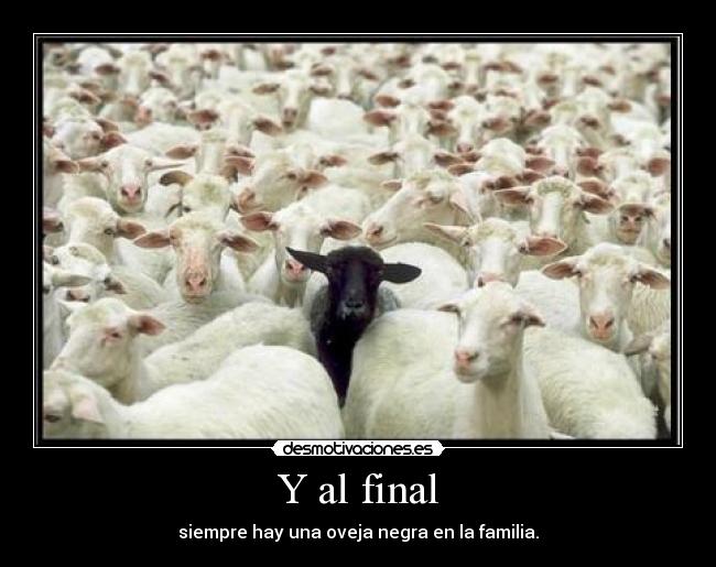 Y al final -