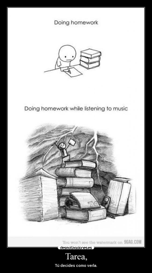 Tarea, - Tú decides como verla.