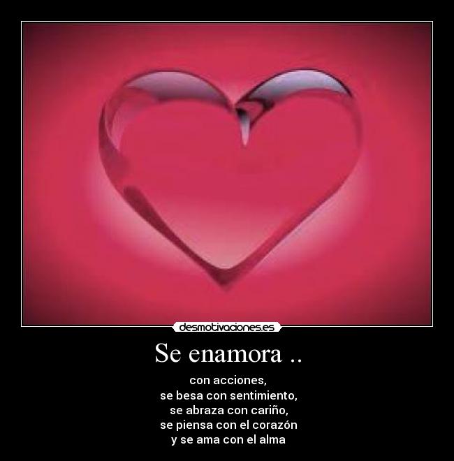 Se enamora .. -