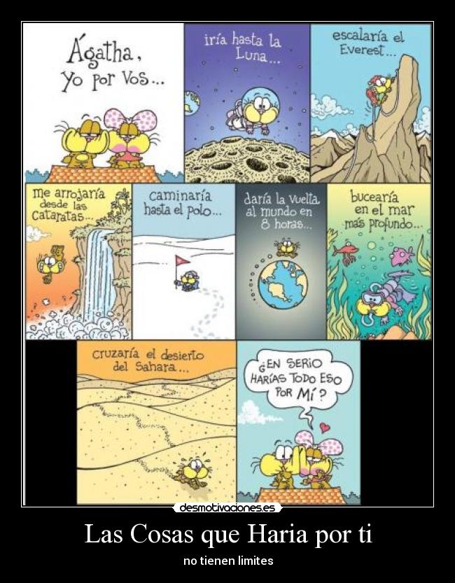 Las Cosas que Haria por ti -