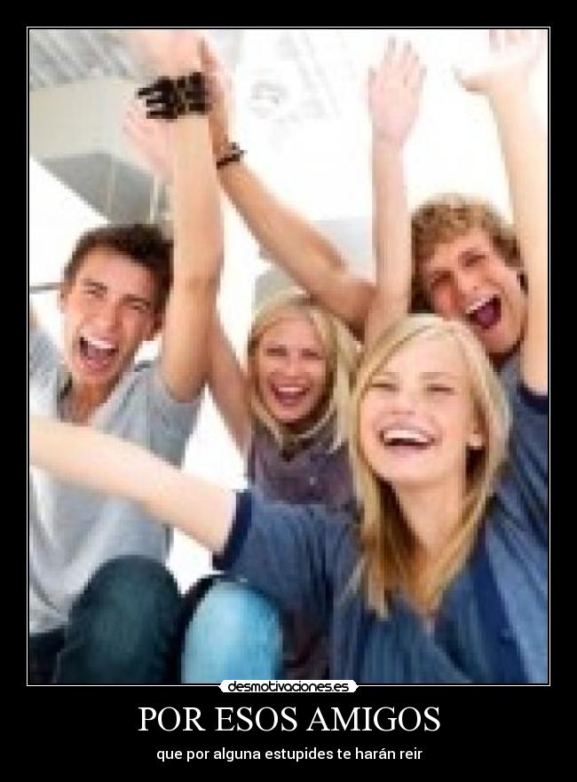 carteles amigos amigos desmotivaciones