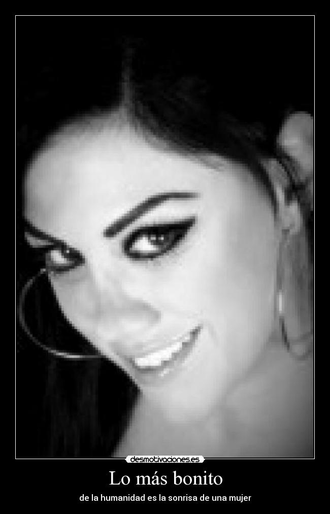 Lo más bonito -