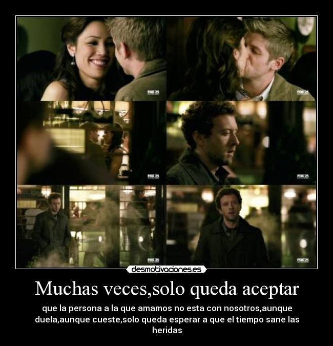 Muchas veces,solo queda aceptar -