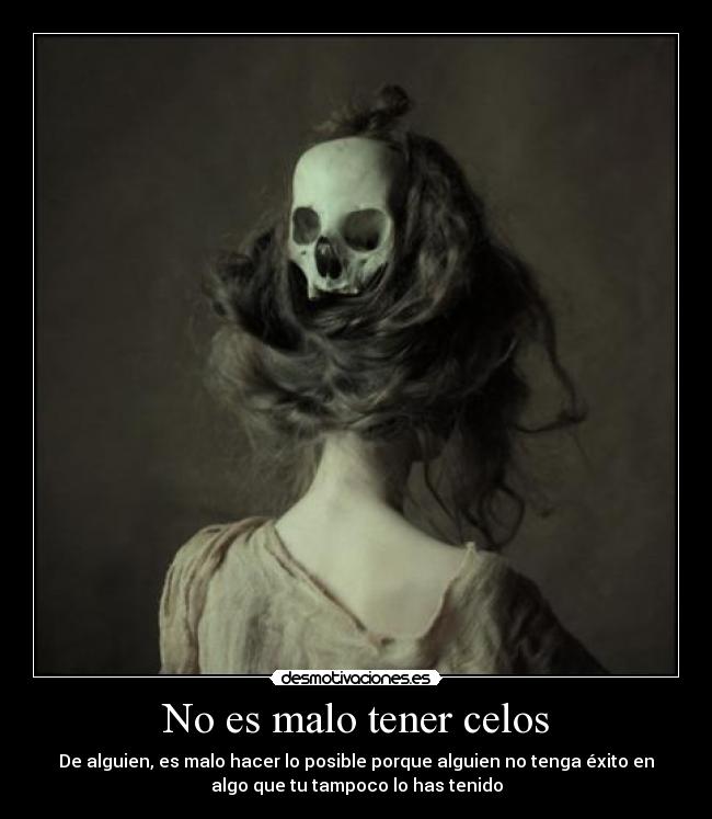 No es malo tener celos -