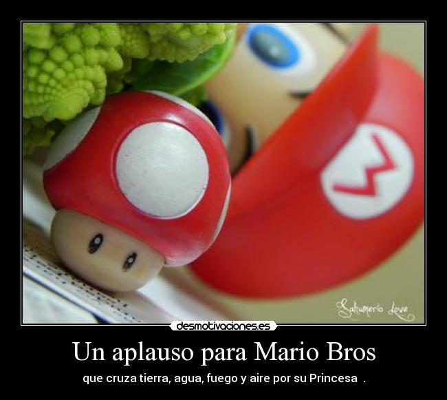 Un aplauso para Mario Bros -