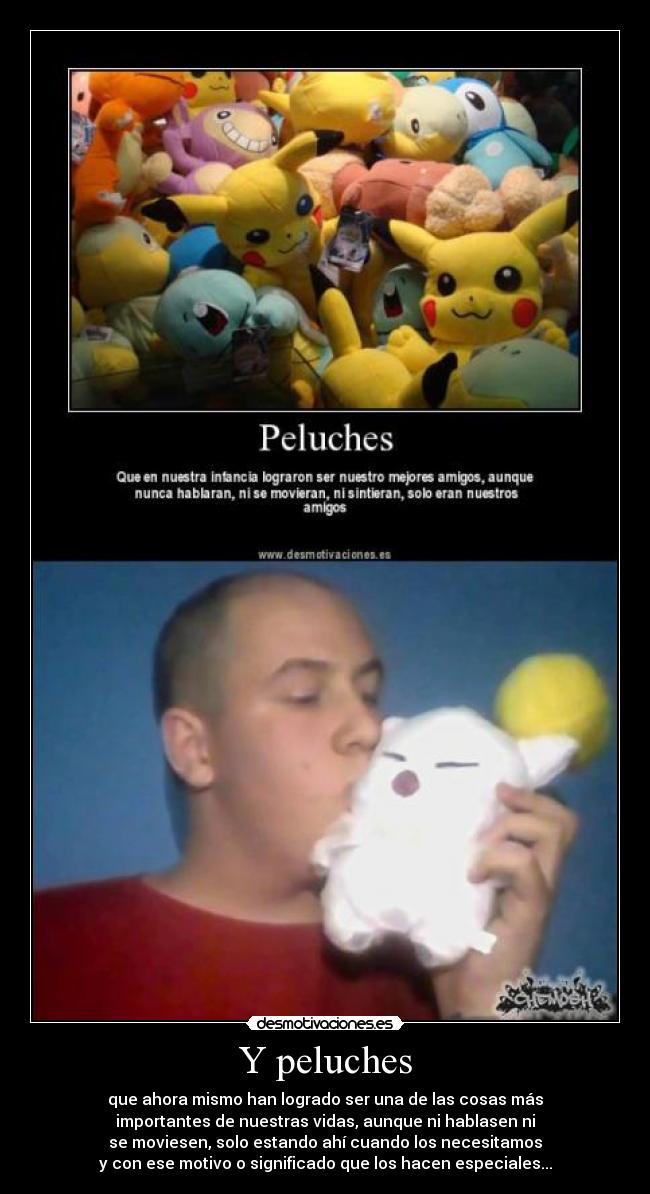 Y peluches -