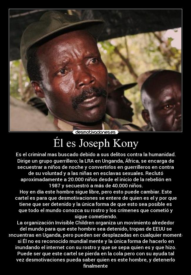 Él es Joseph Kony - 