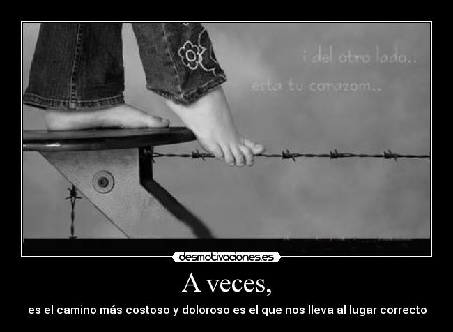 A veces, - 