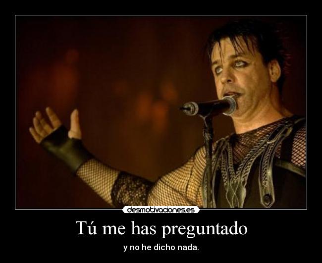 carteles rammstein hast cartel mas cutre que culo queen beel compton desmotivaciones