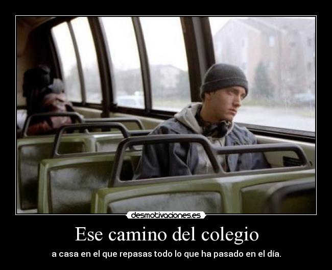 Ese camino del colegio - 