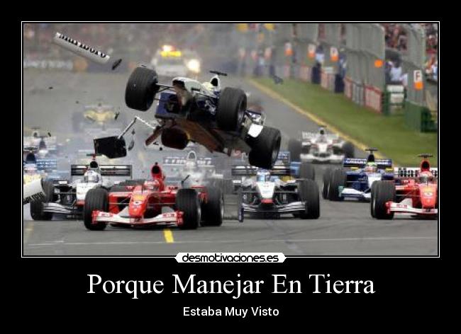 Porque Manejar En Tierra -