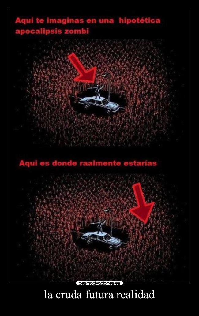 la cruda futura realidad -