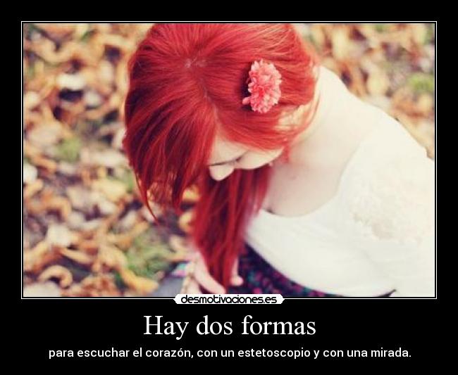 carteles corazon estetoscopio dos formas desmotivaciones