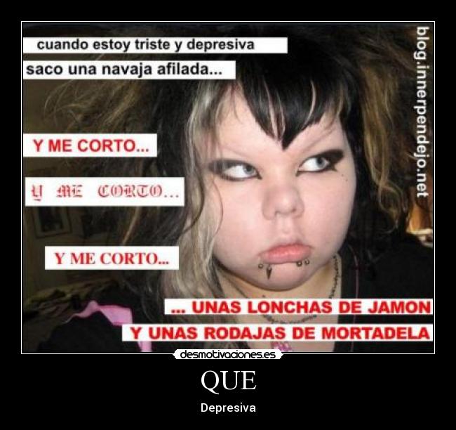 QUE - Depresiva