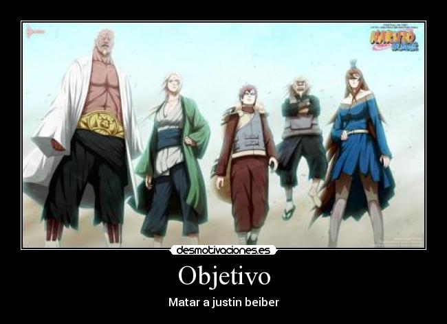 Objetivo - Matar a justin beiber
