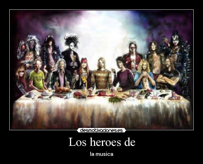 Los heroes de - la musica