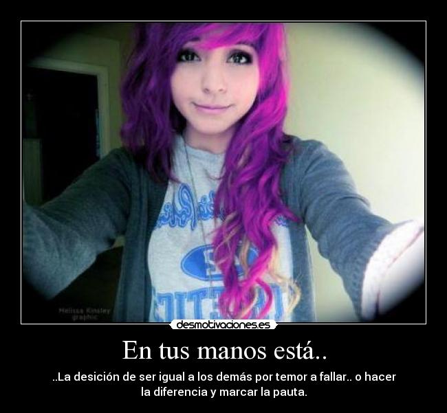 En tus manos está.. - 