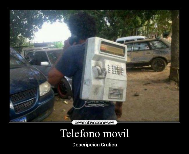 Telefono movil - Descripcion Grafica