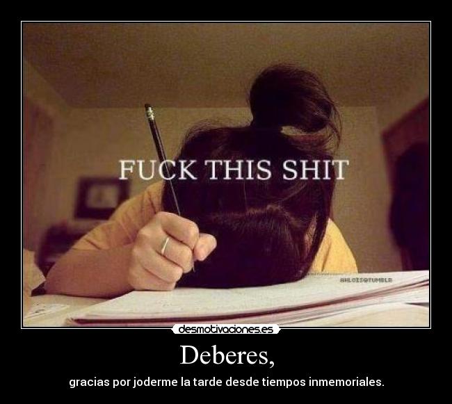 carteles jweskardhue deberes summertime desmotivaciones