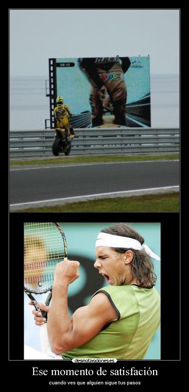 Ese momento de satisfación - 