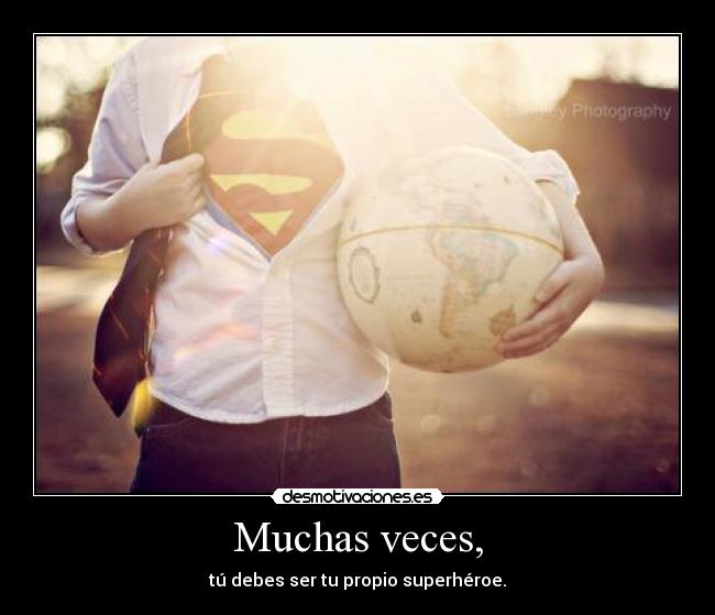 Muchas veces, - 