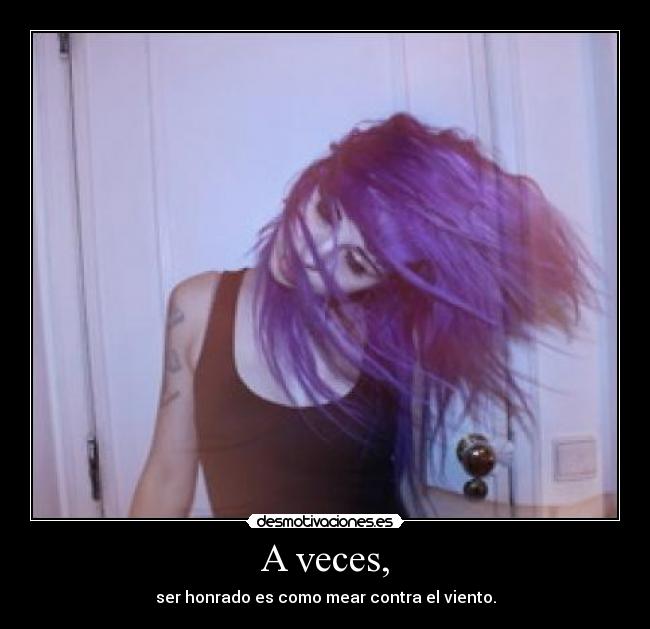 A veces, - 