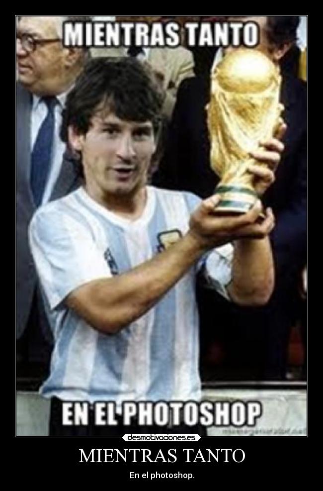 MIENTRAS TANTO - En el photoshop.