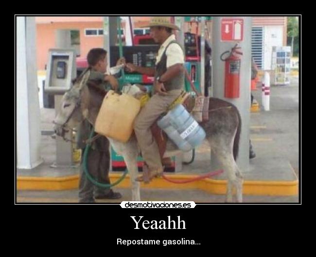 Yeaahh - Repostame gasolina...