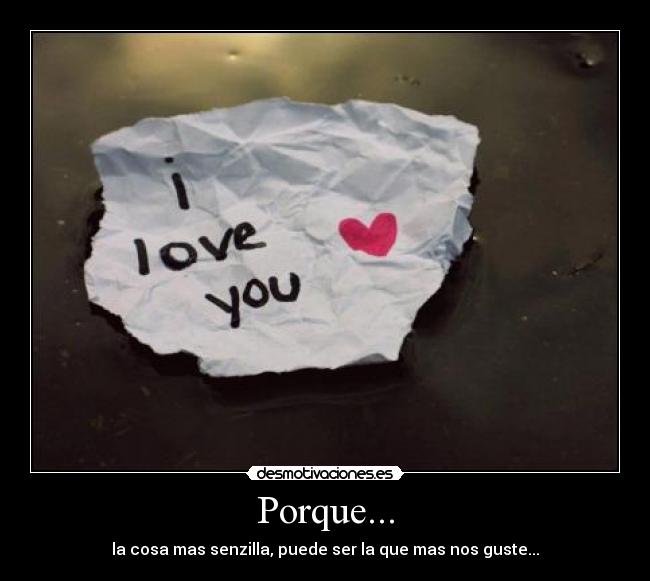 Porque... - 