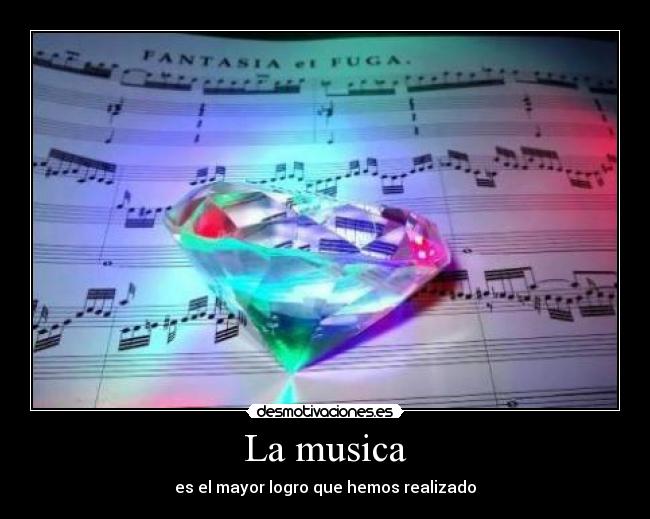 La musica -