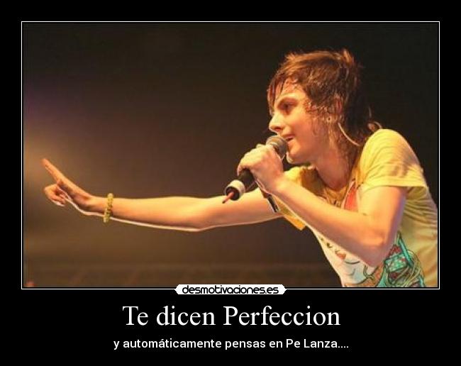 Te dicen Perfeccion -