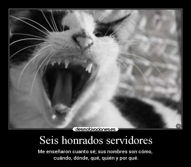 Seis honrados servidores - 