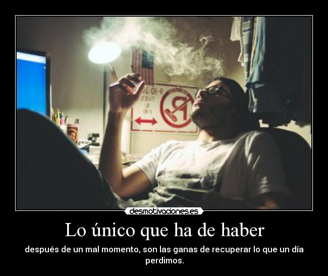 Lo único que ha de haber - 