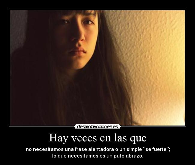 Hay veces en las que - 