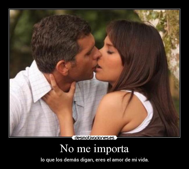 No me importa - 