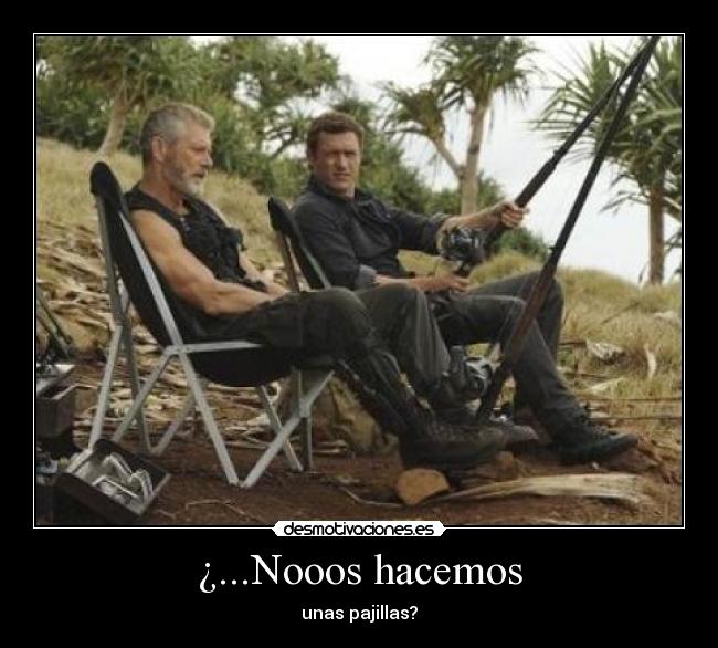 ¿...Nooos hacemos - unas pajillas?