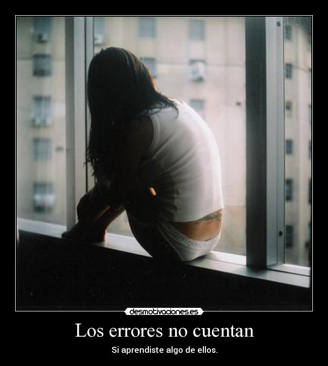 carteles errores mistakes desmotivaciones