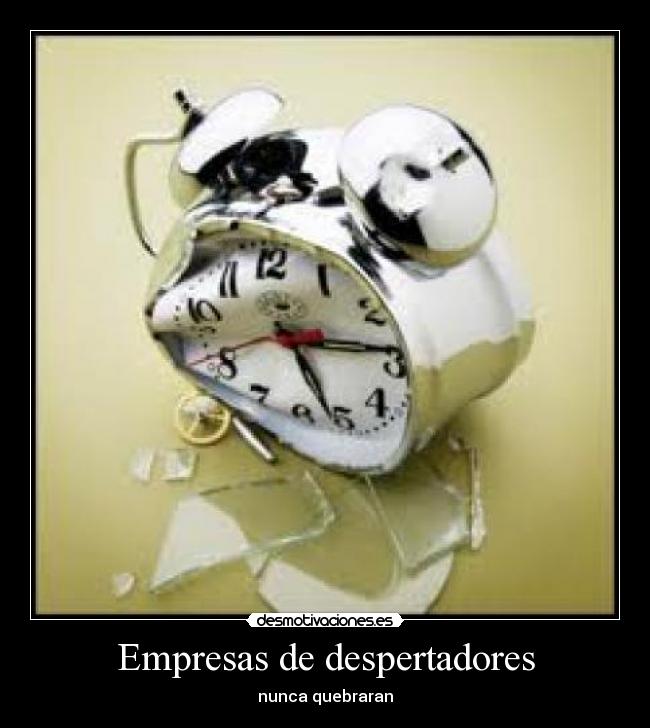 Empresas de despertadores - 