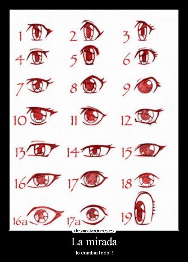 La mirada - lo cambia todo!!!