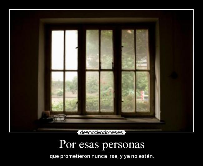 Por esas personas - 