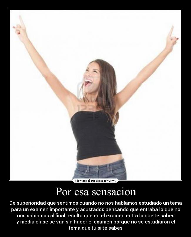 carteles examen desmotivaciones