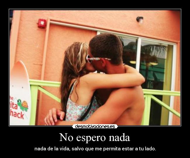 No espero nada - 