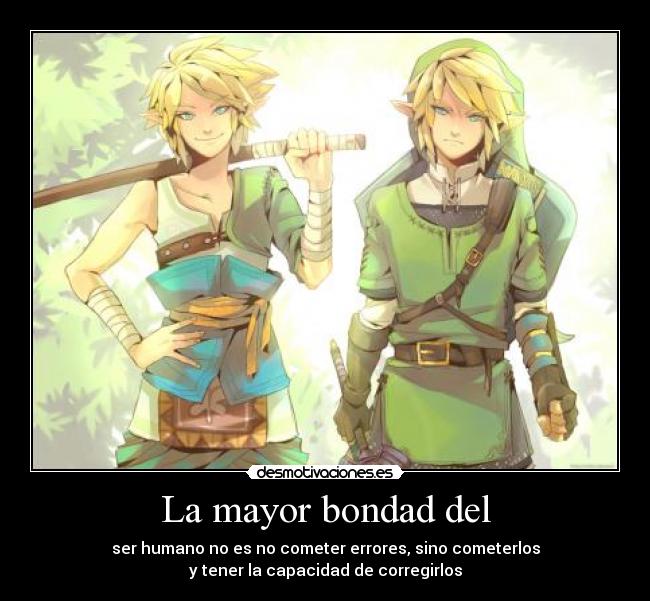 carteles link thelegendofzelda twilightprincess twiliglht princess quiennosabes desmotivaciones